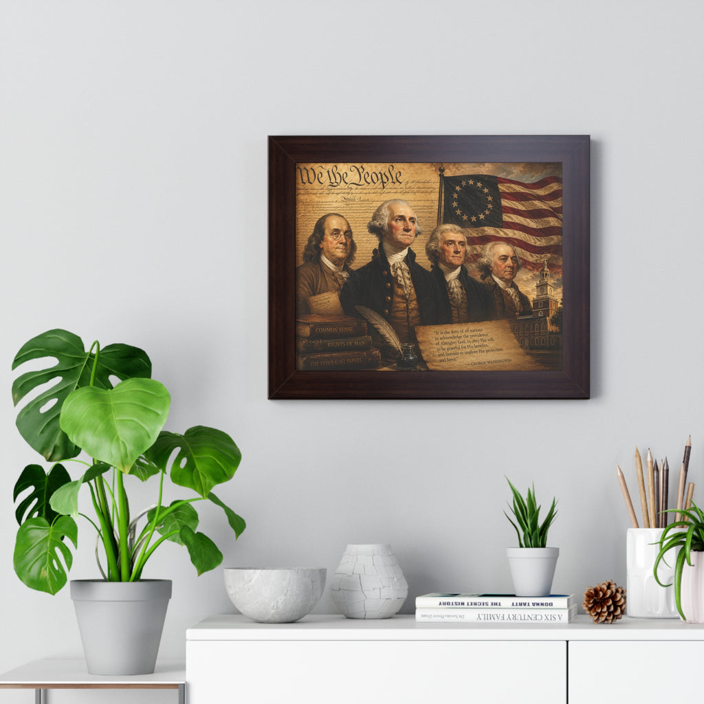 Framed Horizontal Poster