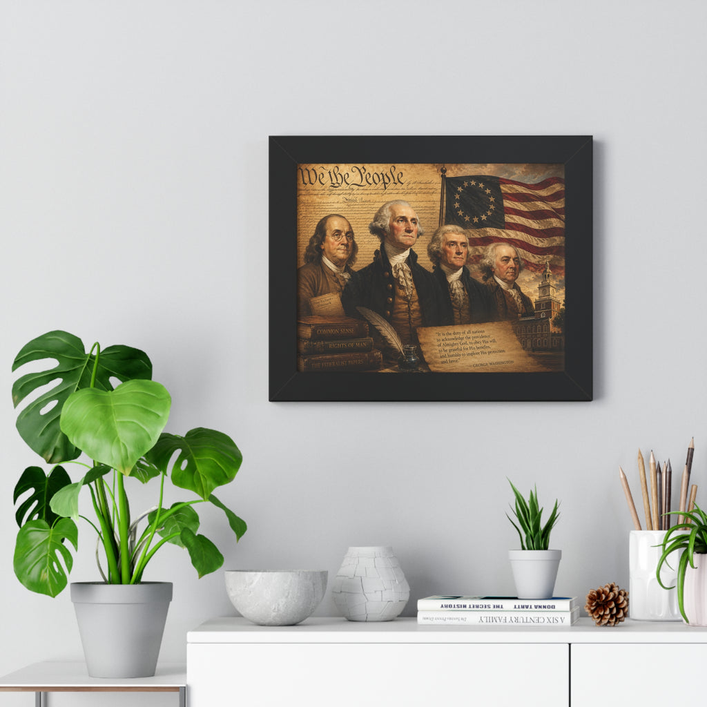 Framed Horizontal Poster