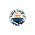 Stars, Stripes & Lake Nights Kiss-Cut Stickers | vintage Americana, coastal summer